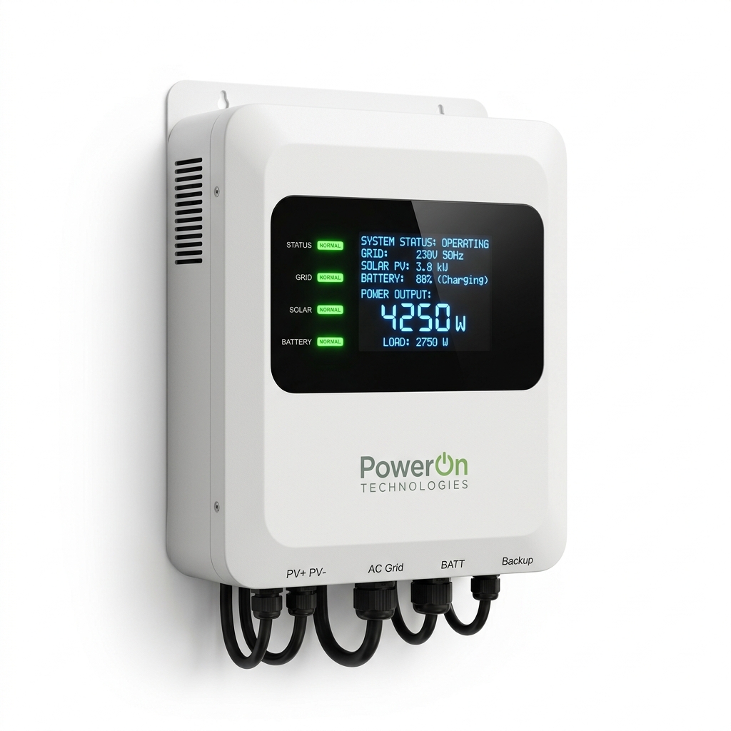 PowerOn Hybrid Solar Inverter